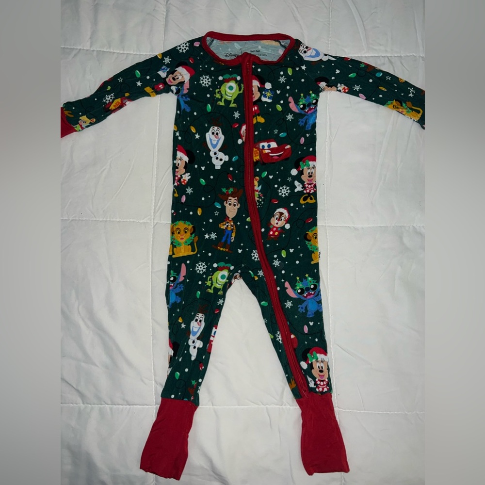Little sleepies limited edition Disney Christmas onesie